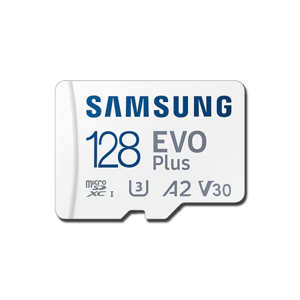 Samsung EVO Plus 128GB microSDXC UHS-I U3 130MB/s Full HD & 4K UHD Memory Card with Adapter