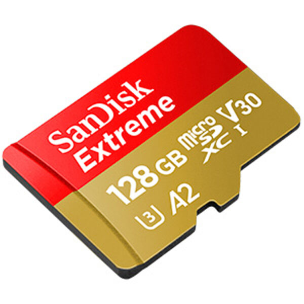 sandisk extreme 128 gb v30 micro sd card