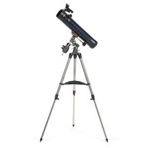 Discover our Solar System with the Celestron AstroMaster 76EQ! You’ll be ready to observe in minutes thanks to the quick and easy no-tool setup. The 76EQ provides bright, clear images of the Moon, planets, star clusters, and more for great nighttime viewing.